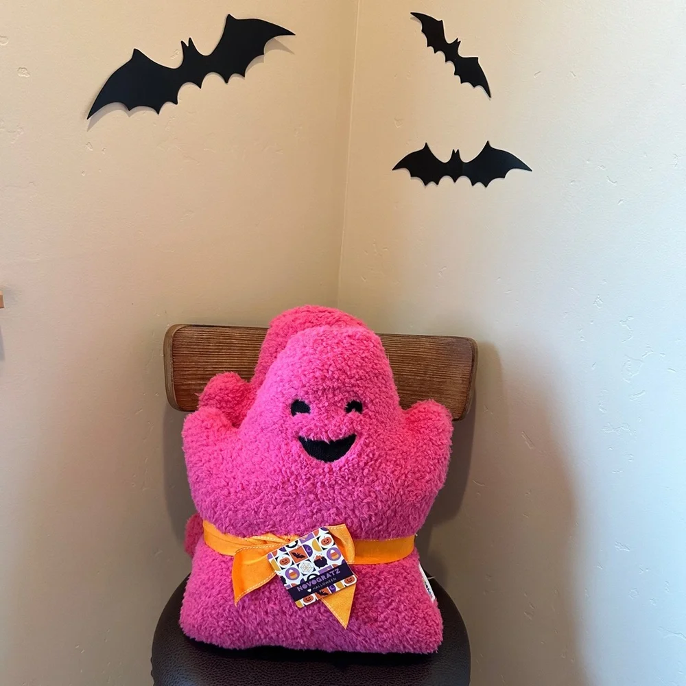 Ghost Halloween Plush Pillows Set of 2